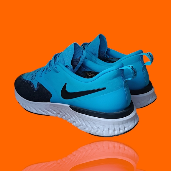 Nike AH1015-402 Odyssey React 2 Flyknit Men’s Size 11 Blue Lagoon VGUC - Picture 6 of 14